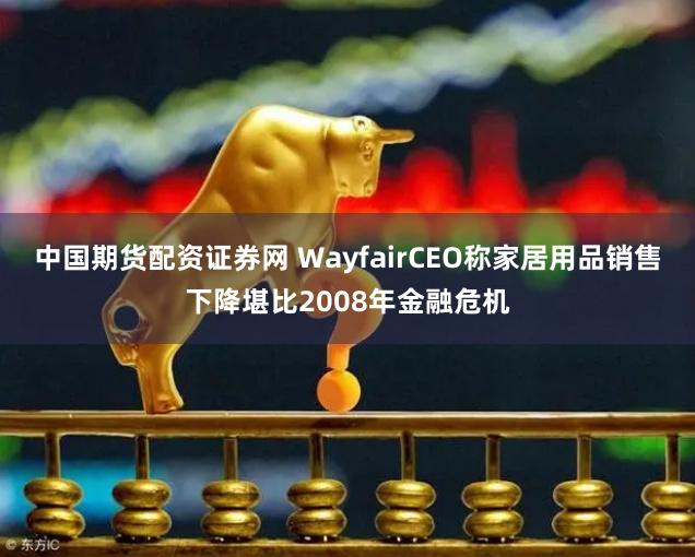 中国期货配资证券网 WayfairCEO称家居用品销售下降堪比2008年金融危机